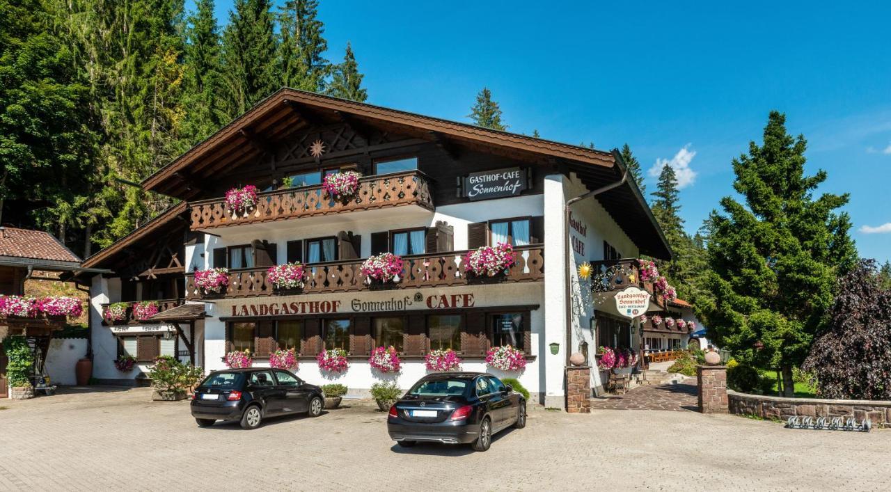 Landgasthof Sonnenhof Krun Exterior photo